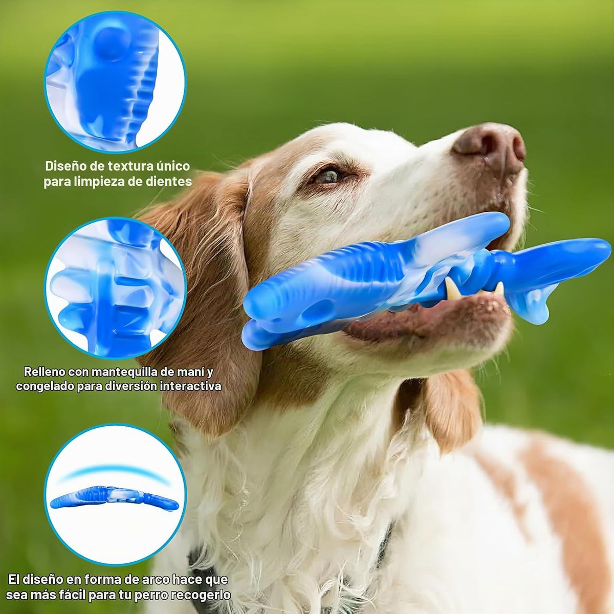 PETSTA - Juguetes para morder para perros masticadores agresivos, j...