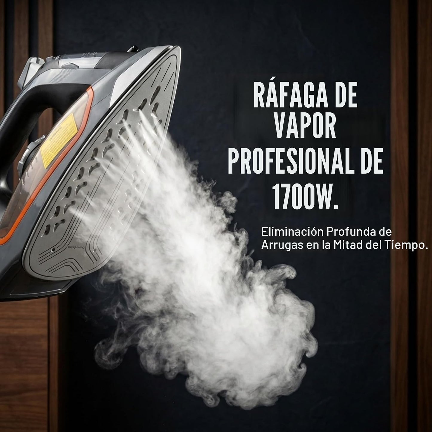 Bartnelli Plancha de vapor Pro Luxury para ropa, plancha comercial...