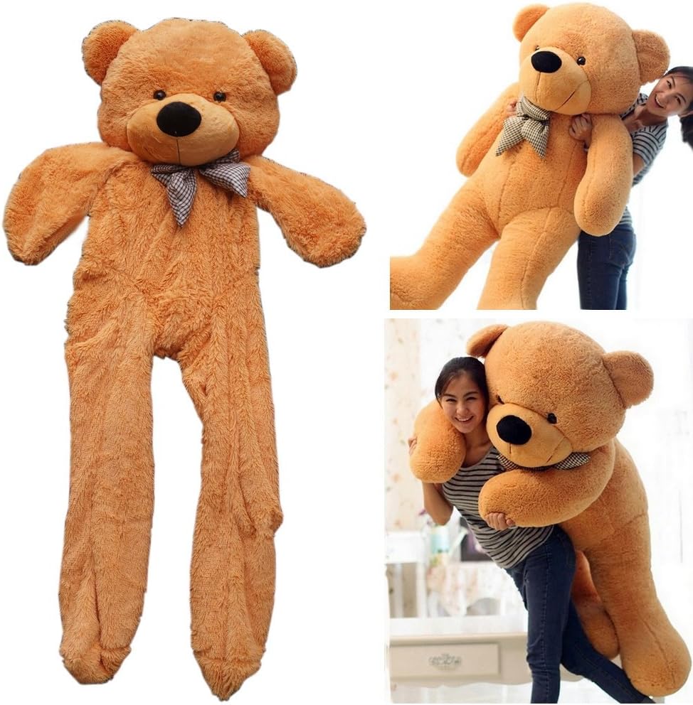 Oso de peluche súper gigante de 5.9 pies, cubierta exterior, juguet...