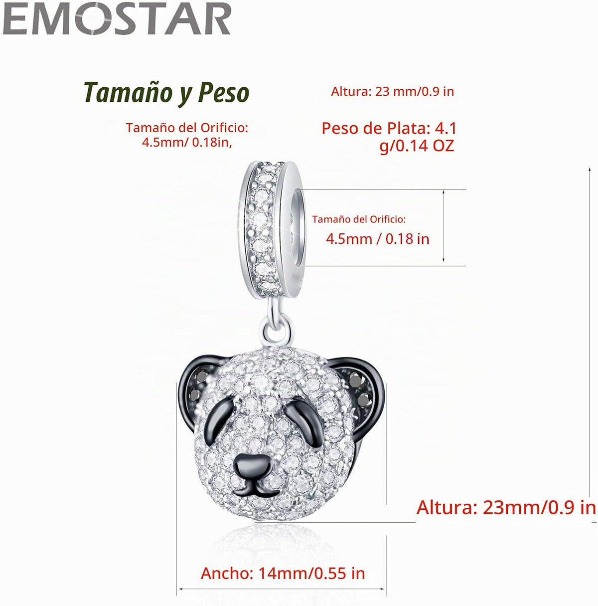 Dijes temáticos de animales, mama\/hijo de búho, oso, perro, conejo...