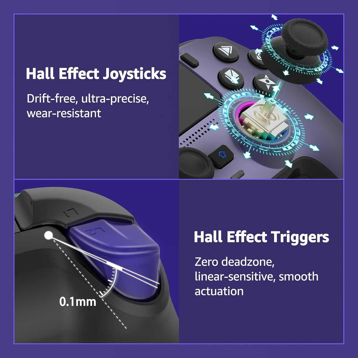 Controlador inalámbrico Akalyptra para PS-5\/PC, controlador de jue...