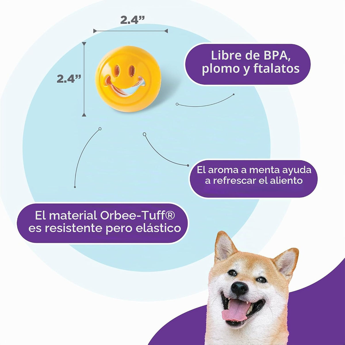 Outward Hound Nooks Happiness - Juguete interactivo y duradero disp...