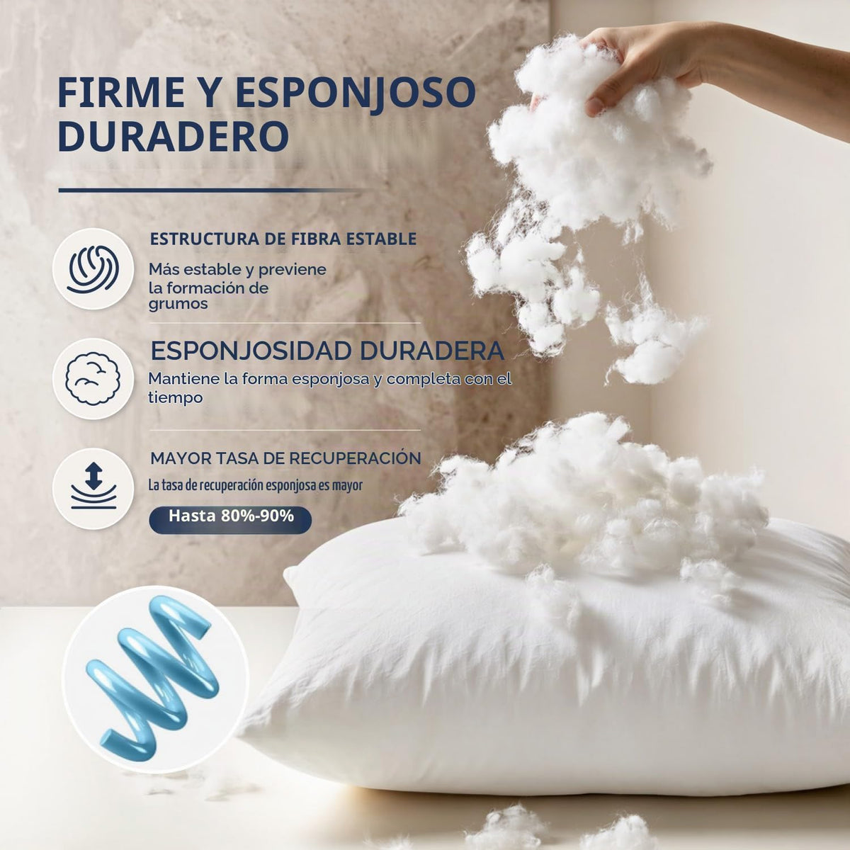MIULEE Fundas para Relleno de Almohada, Paquete de 2 de 45.72 x 45....