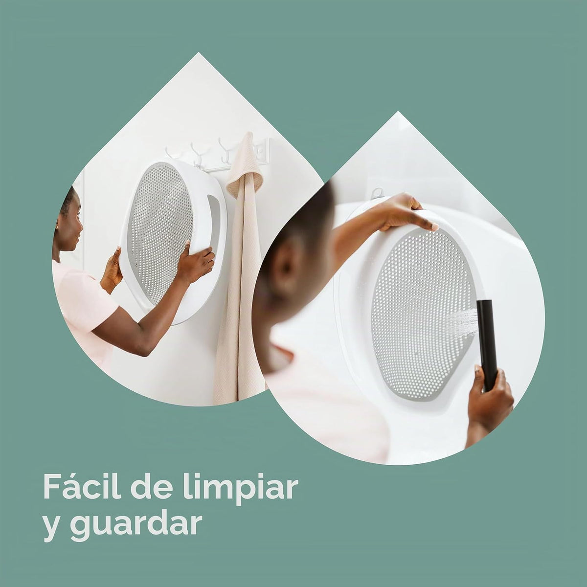 Angelcare Soft-Touch - Soporte de baño para bebé, color gris | El s...
