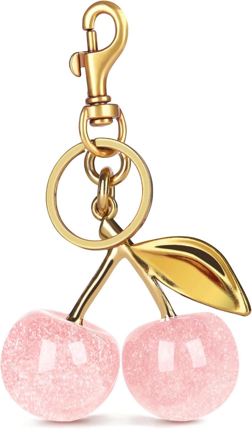 OVRUNS Encanto de cereza para bolso: lindos accesorios de cereza co...