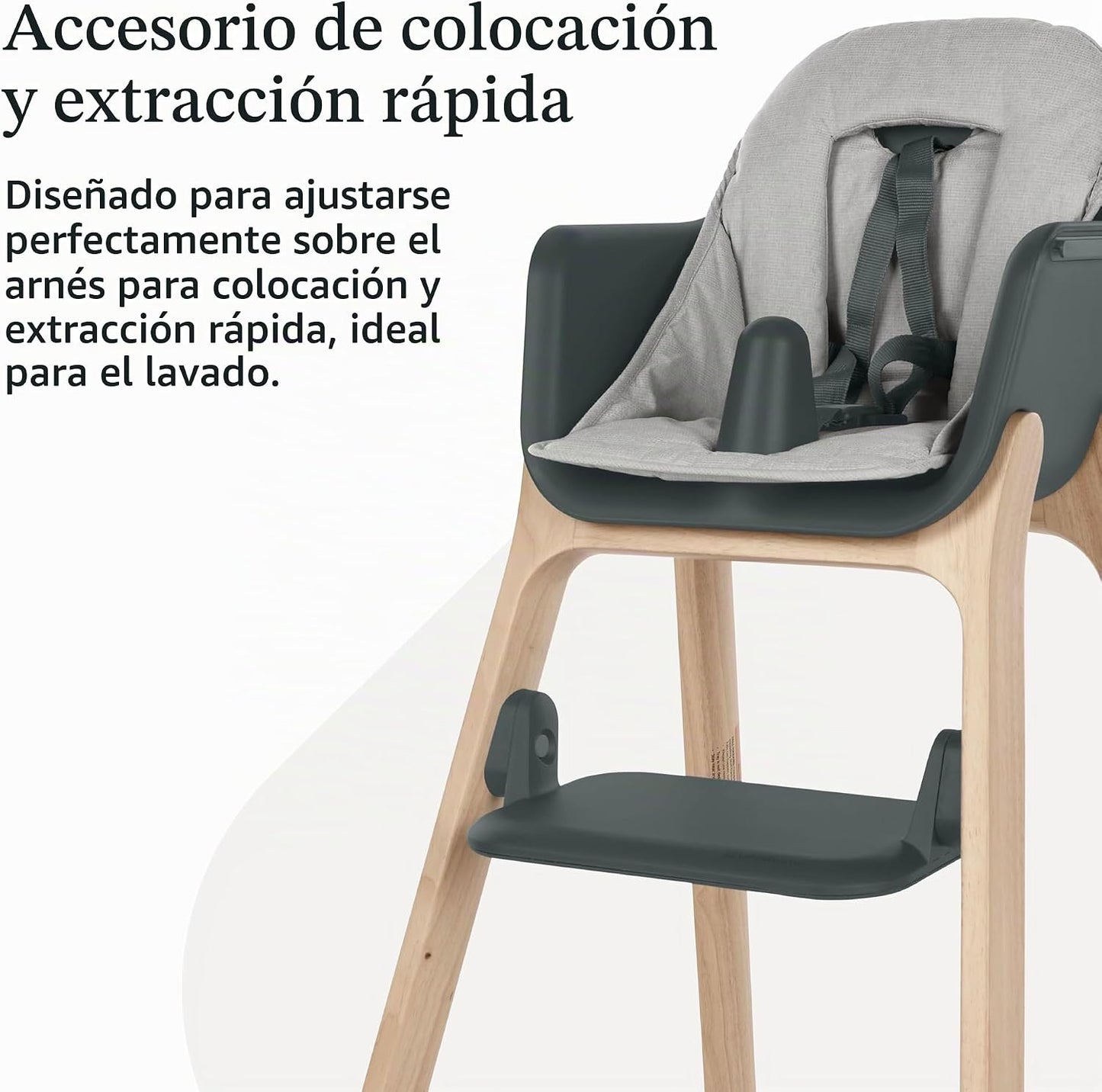 UPPAbaby Ciro - Cojín para silla alta, lavable a máquina, comodidad...