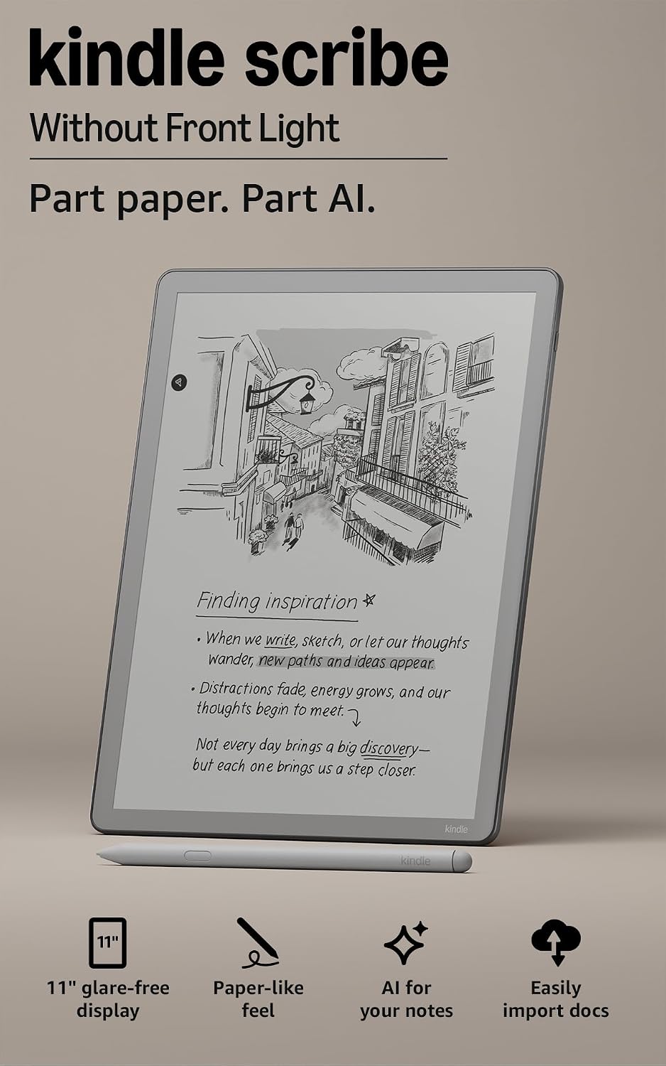 Amazon Kindle Scribe de 16\u202FGB (último modelo) \u2014 Pantalla...