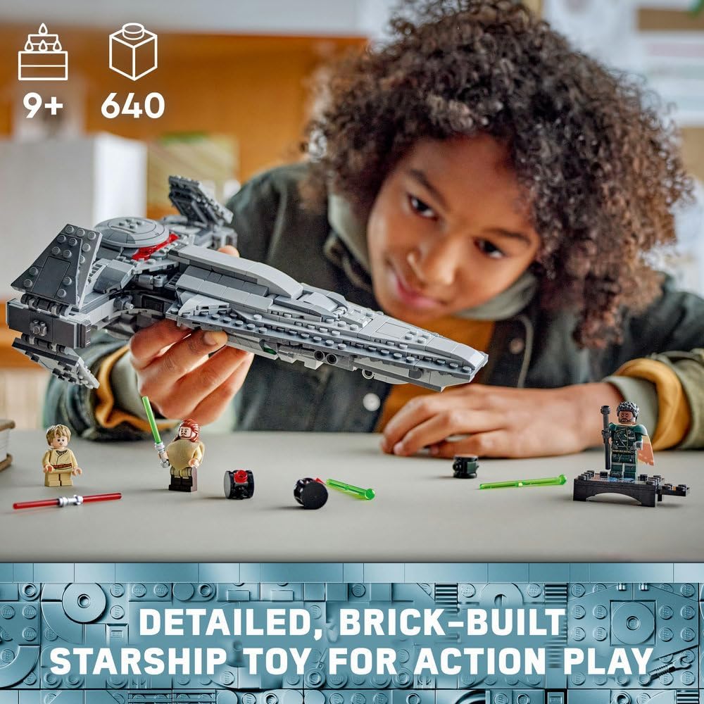 Lego 75383 Dark Maul's Sith Infiltrator 9+ 640pcs Nave Espacial...