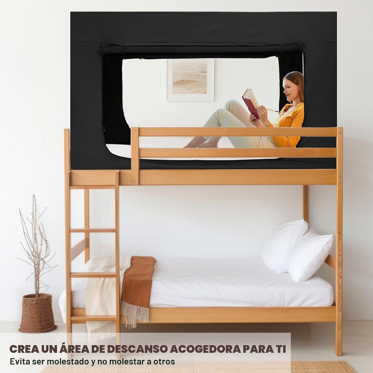 Quinnsus Tienda de Cama Dosel de Cama Tiendas Tamaño Completo para...