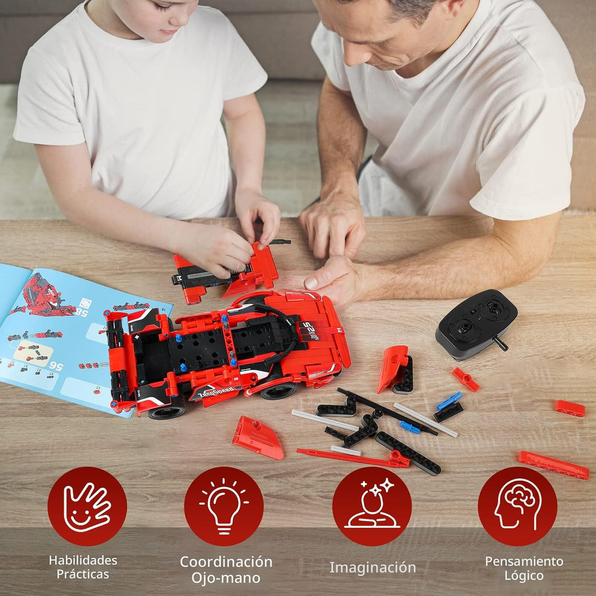 GAMZOO Juguete RC Mejores Regalos de Cumpleaños para Niños y Niñas...