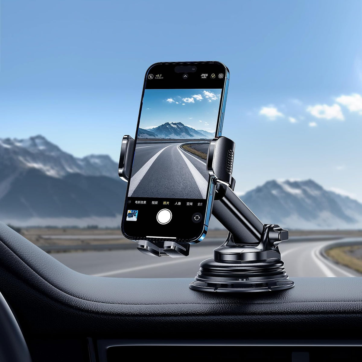 Qifutan Soporte de teléfono para automóvil, soporte de teléfono par...