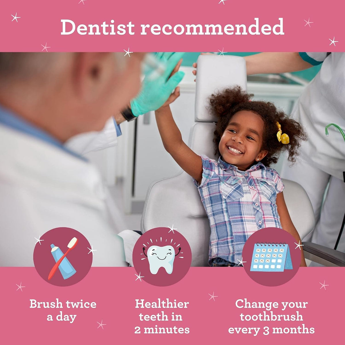 GuruNanda Cepillo de dientes para niños con ventosa y divertidos di...