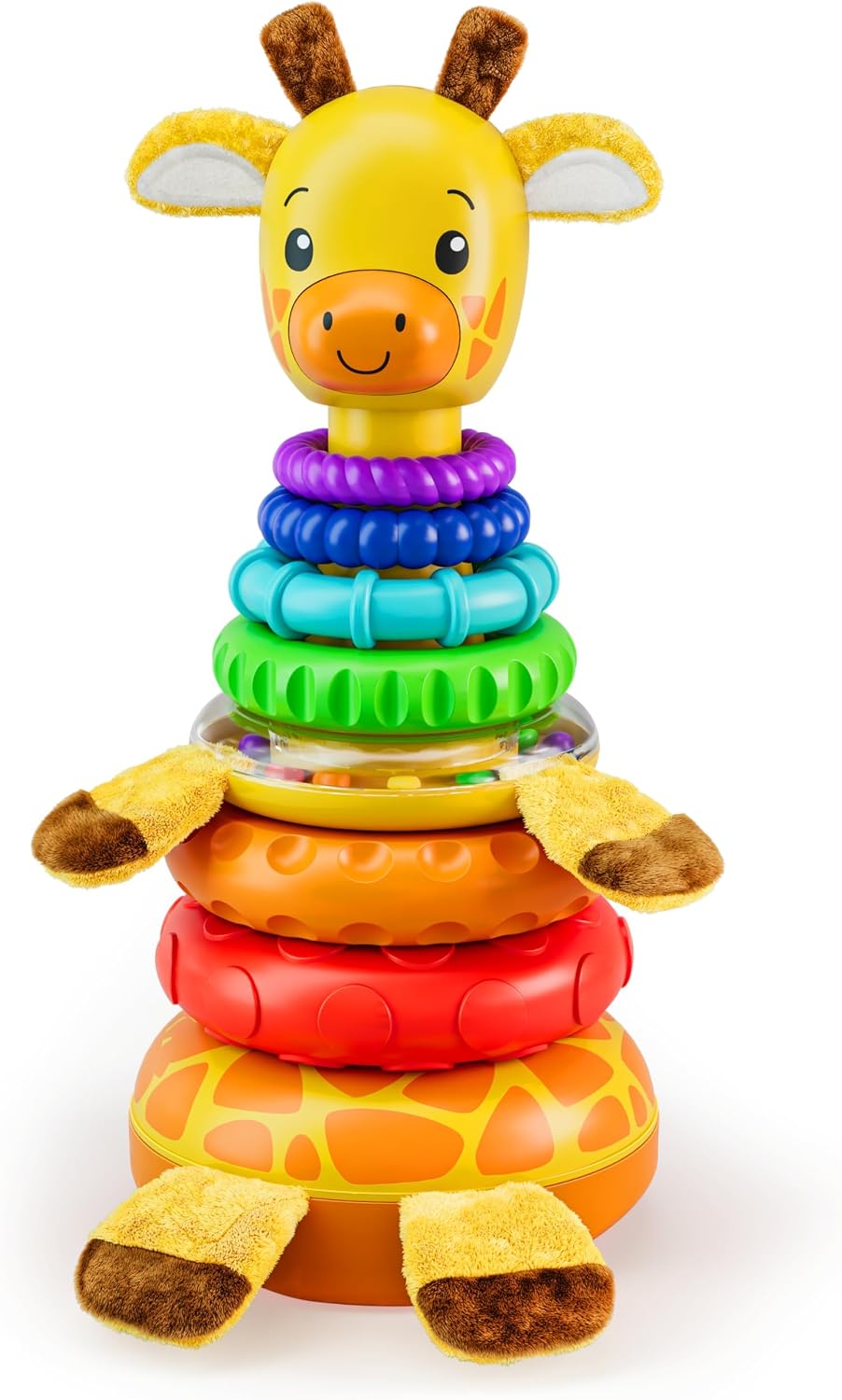 Move2Play, juguete de apilamiento, incluye 7 anillos únicos, desarr...