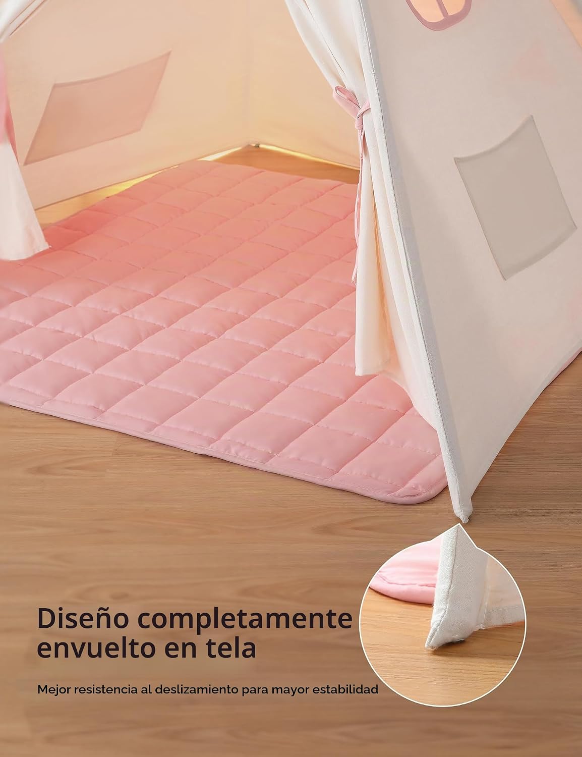 Tienda de campaña tipi para niños en interiores, tienda de campaña...
