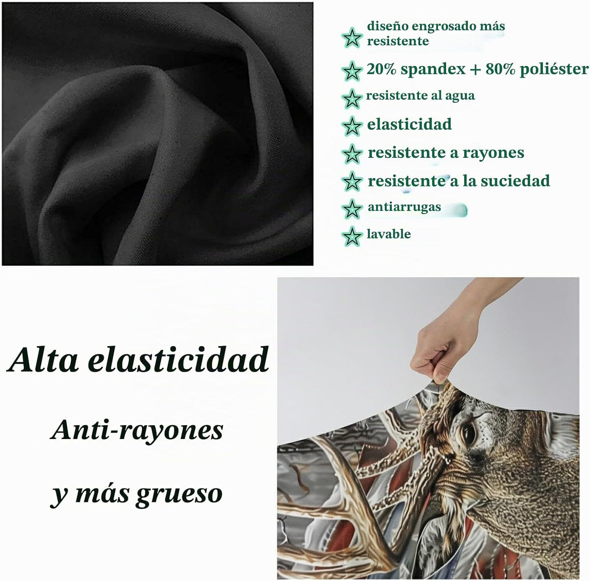 BWEGRHE Funda protectora de maleta más 1 etiqueta de equipaje adecu...