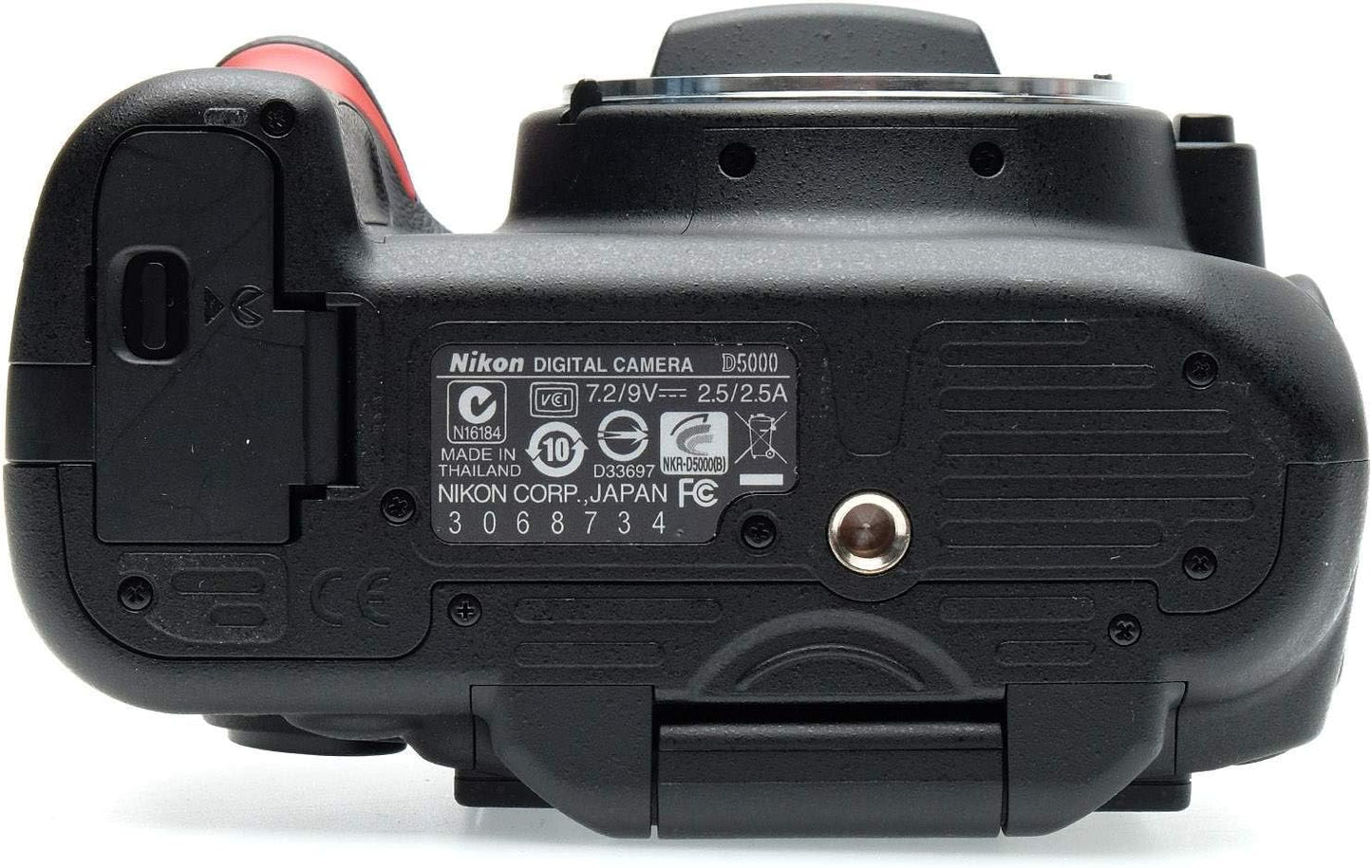 Nikon D5000 12.3 MP DX Cámara digital SLR con LCD de ángulo variabl...
