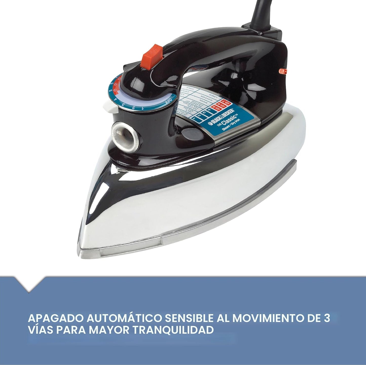 Black &amp; Decker Power Pro Hierro | Planchar al vapor o en seco c...