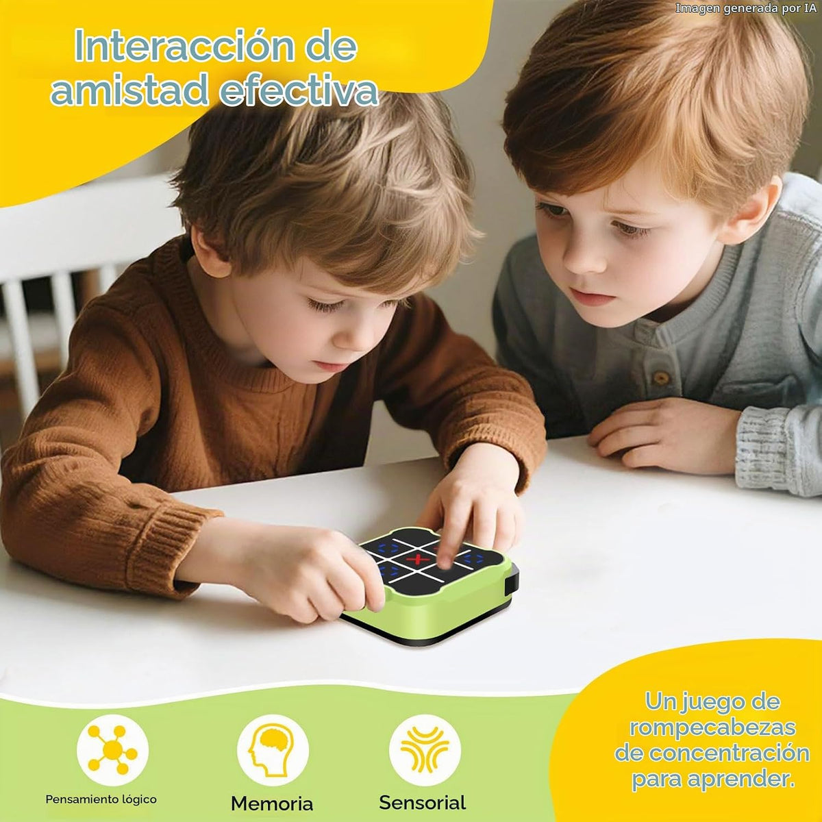 Juego de Tic-Tac Toe para niños: Juego de rompecabezas electrónico...