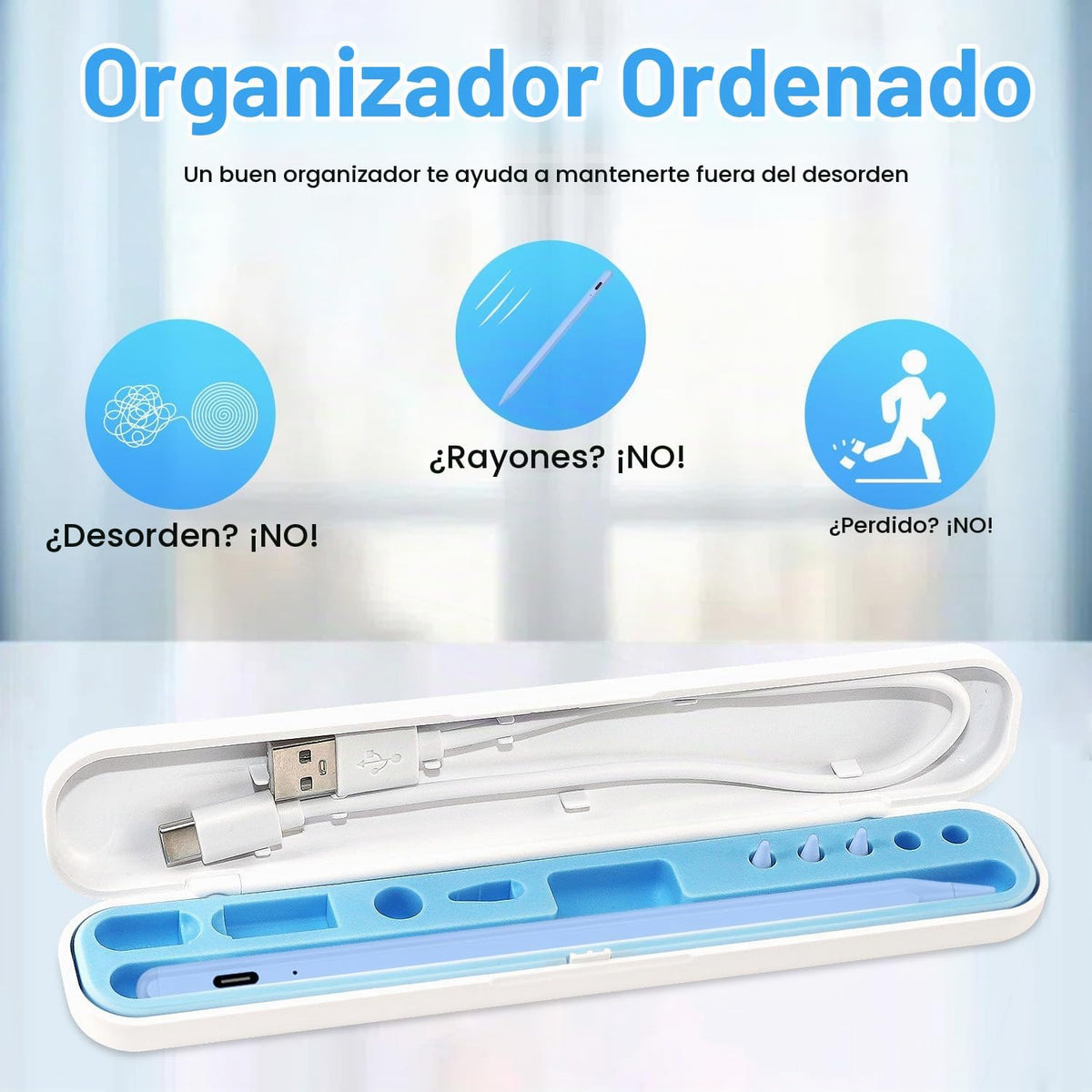 Lápiz capacitivo para iPad Apple: Carga rápida para lápiz de Apple...