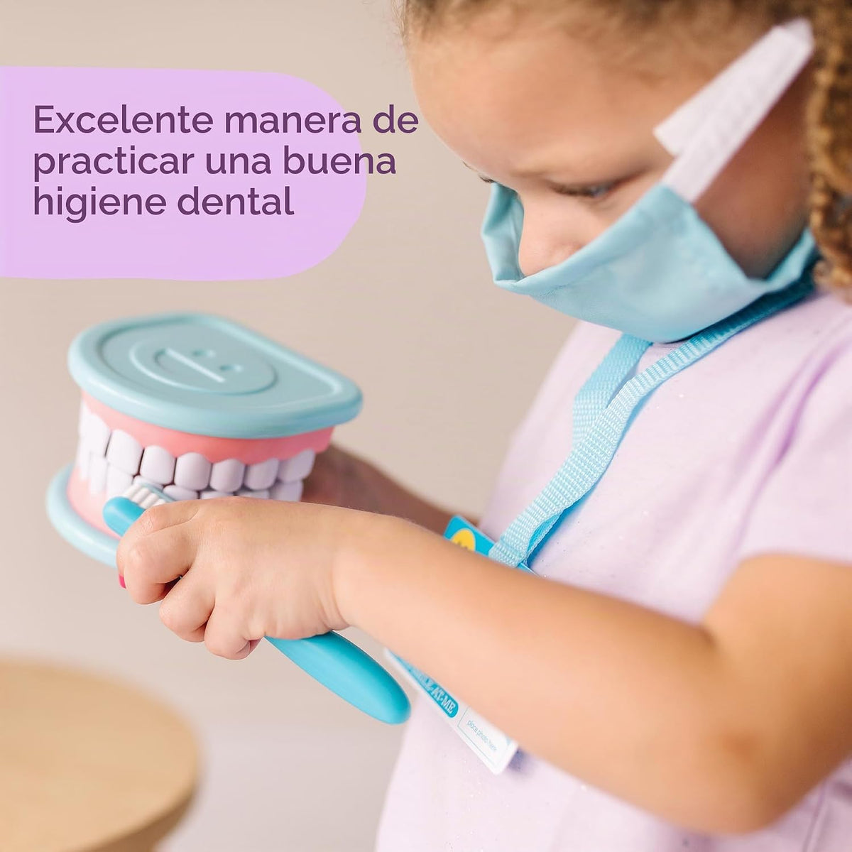 Melissa &amp; Doug - Juego de dentista Super Smile con conjunto de...
