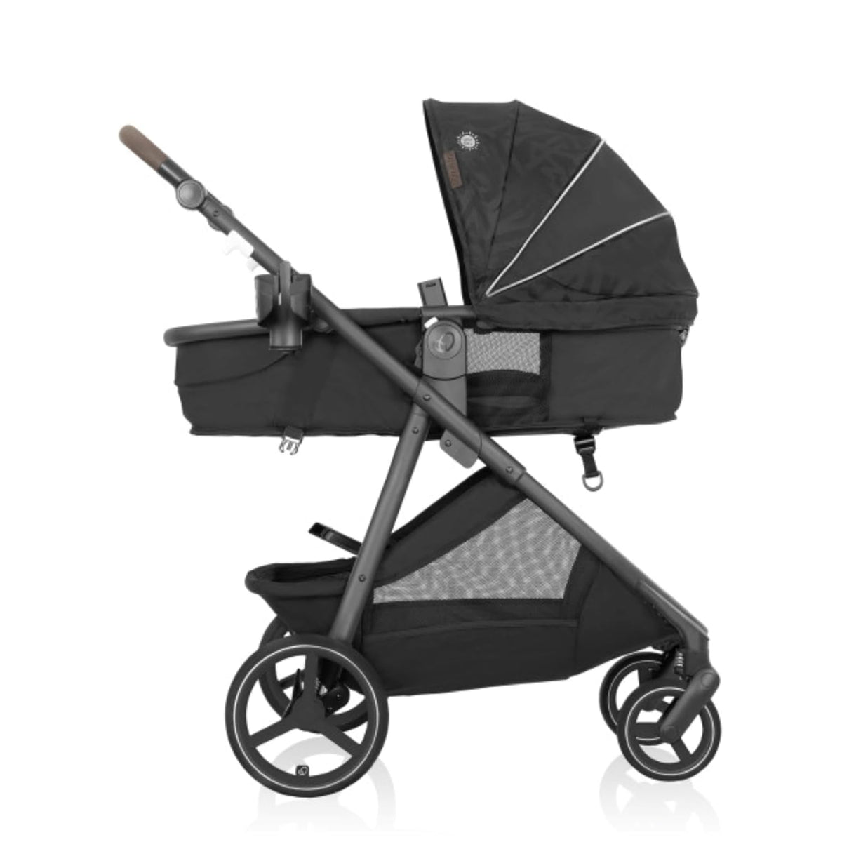 Cochecito Evenflo Shyft Intuiti+ (Dubhan Black) | 6 modos de uso, d...