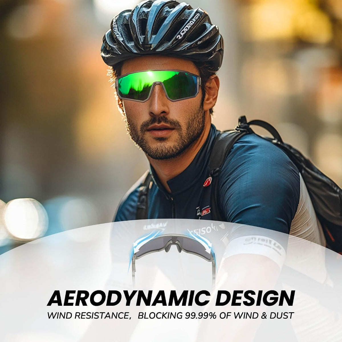 Gafas de sol polarizadas para correr para hombres y mujeres, UV400...