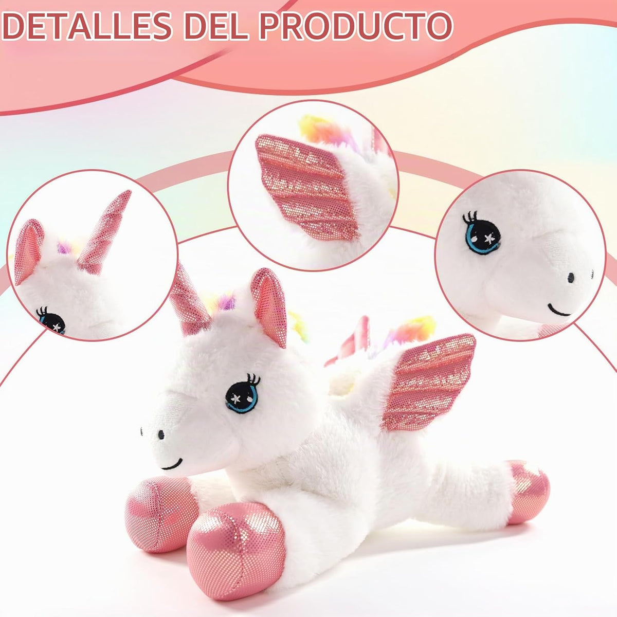 Sew Butiful Unicornio de Peluche, 12 pulgadas\/30 cm, Peluches Lind...