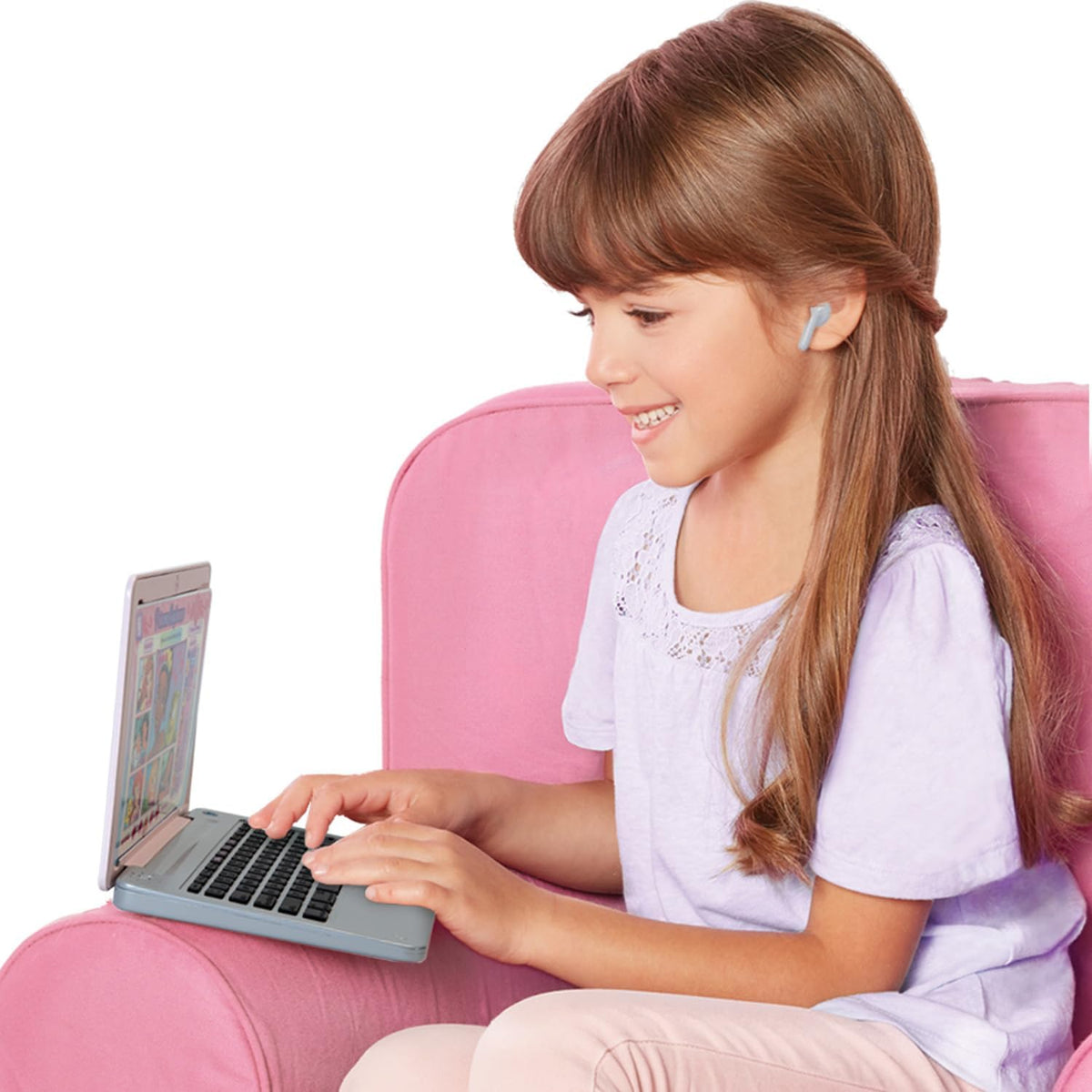 Colección de estilo de princesas de Disney Laptop de juguete con fr...