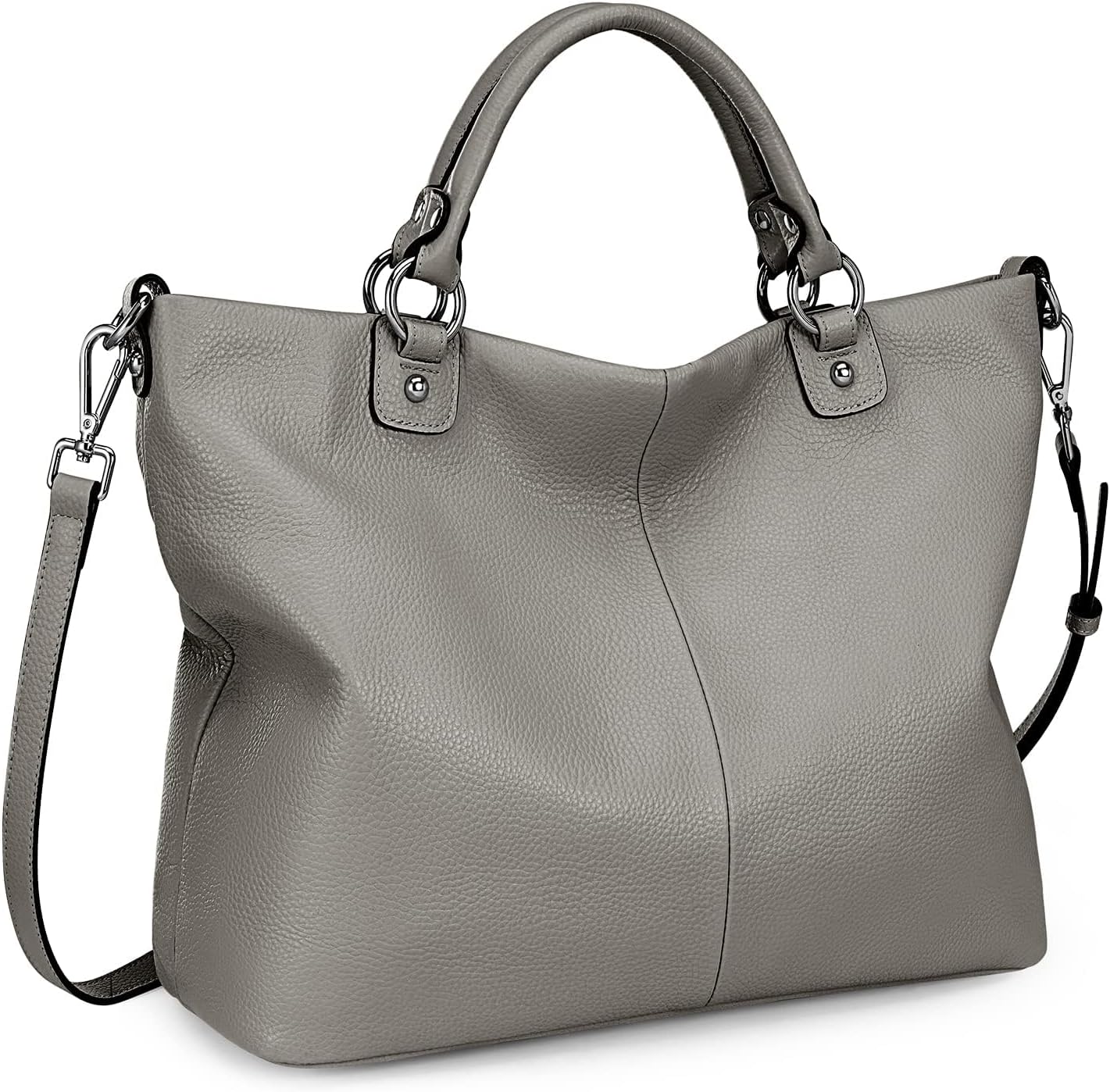 Bolso Kattee para mujer de cuero suave, bolso cruzado superior y bo...