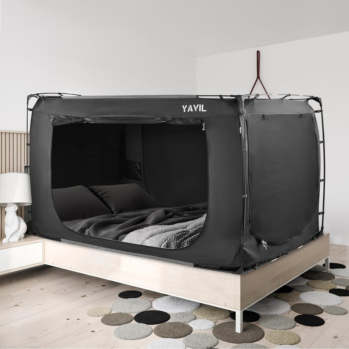 YAVIL Tienda de Cama Dosel de Cama Tamaño Twin, Tiendas de Campaña...