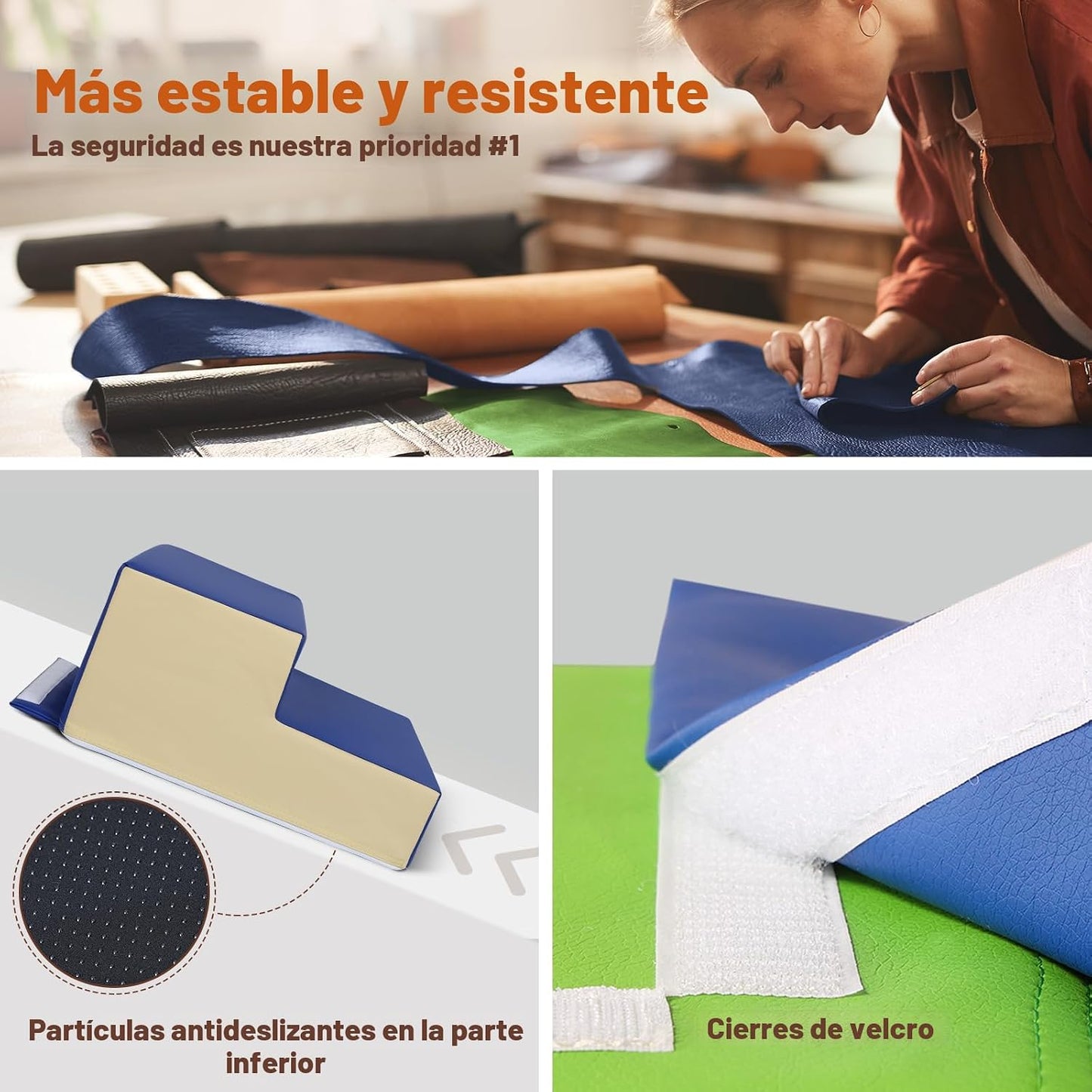TODIBY Juguetes de Escalada de Cuero PU Suave de 6 Piezas para Niño...