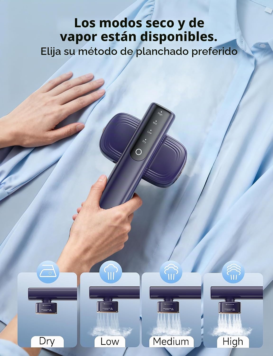 Vaporizador de ropa Eliminación rápida de arrugas | Vaporizador de...