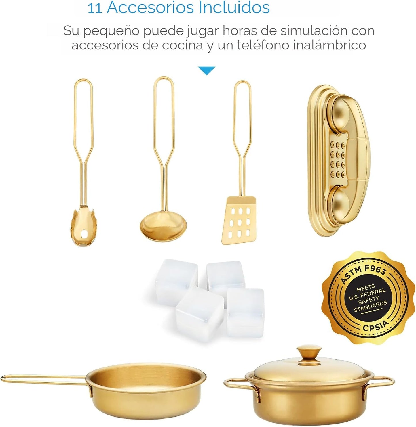 Best Choice Products - Juego de cocina de madera para niños, juego...
