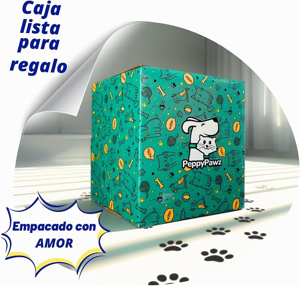PeppyPawz - Juguete masticable 3 en 1 de pato de peluche para perro...