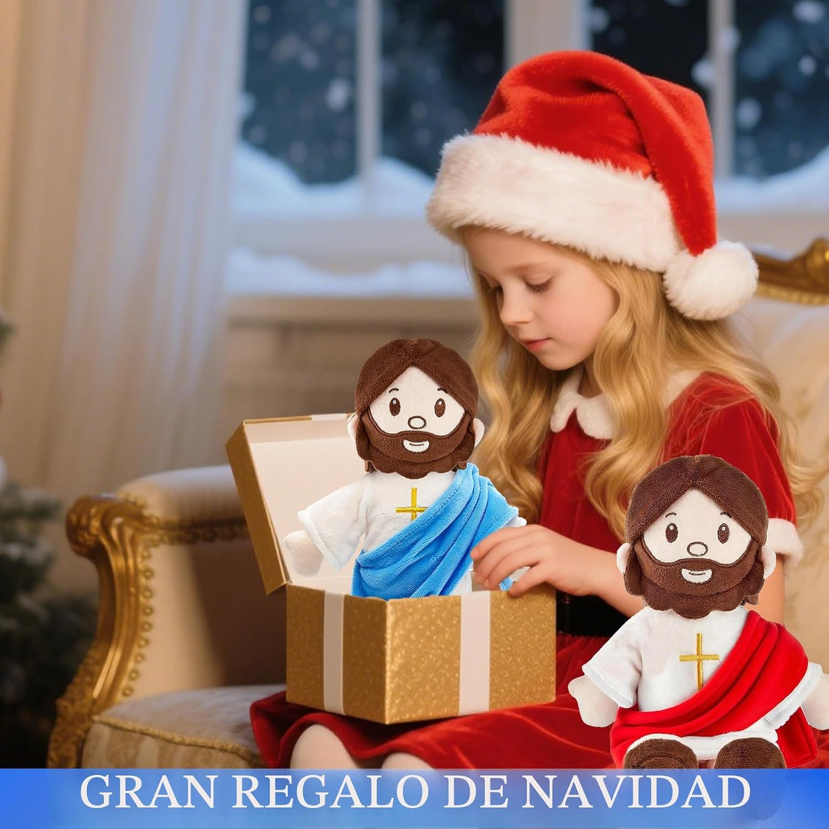 BOKUFLY Muñeco de Peluche de Jesús Peluche de Jesús Juguete de Pelu...