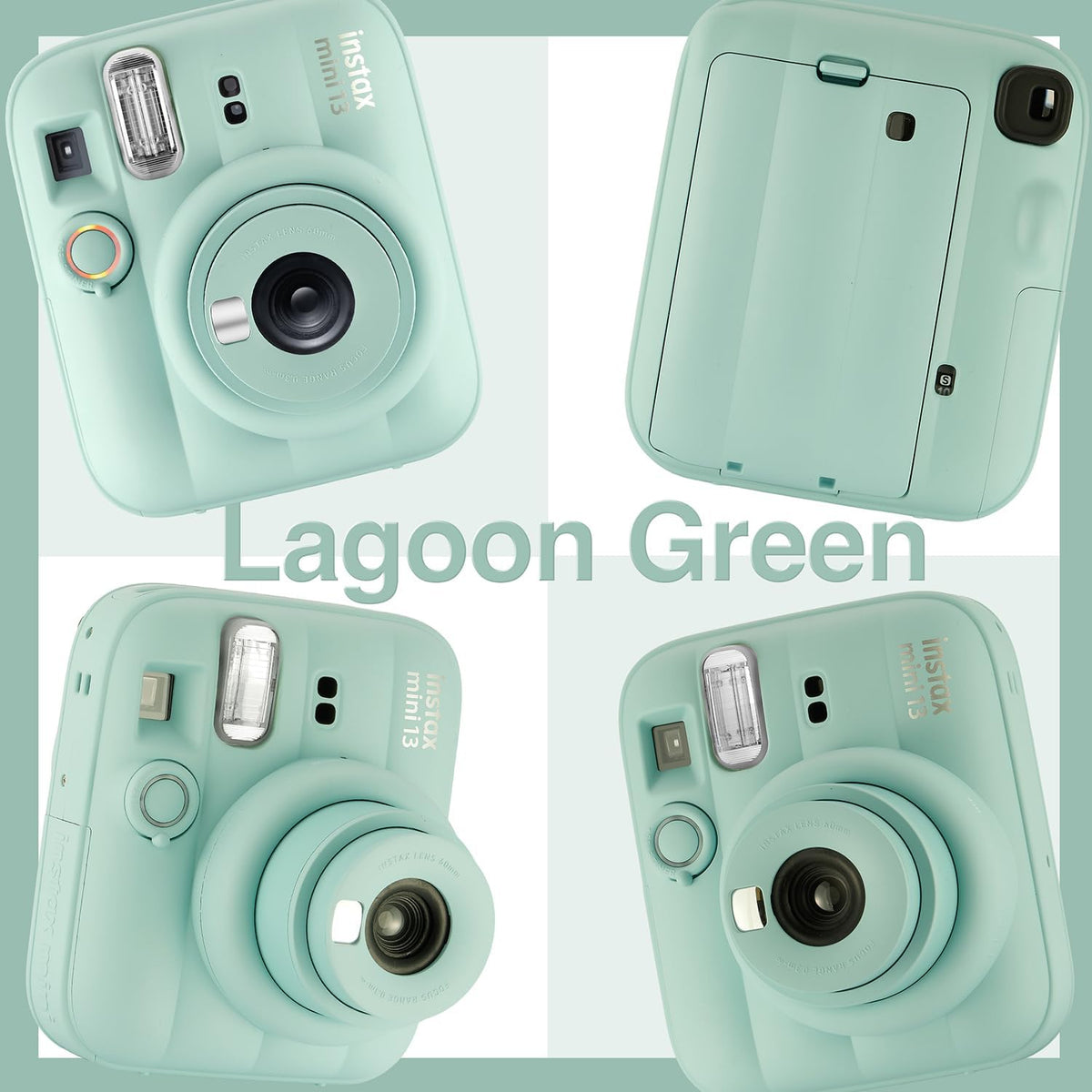 Fujifilm Instax Mini 13 Cámara instantánea 60 películas y accesorio...
