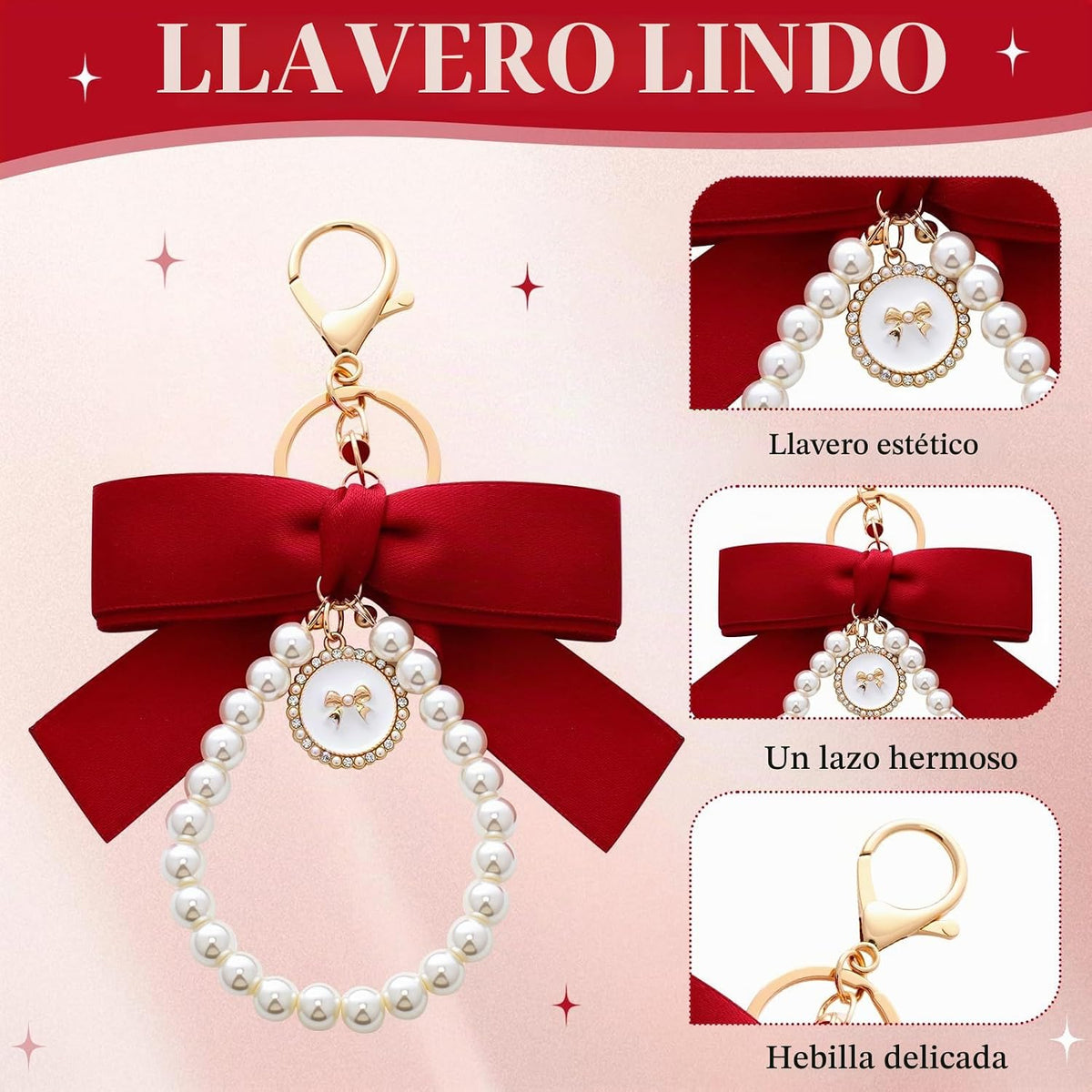 Sylixonae Juego de 7 piezas de accesorios para monedero con extenso...