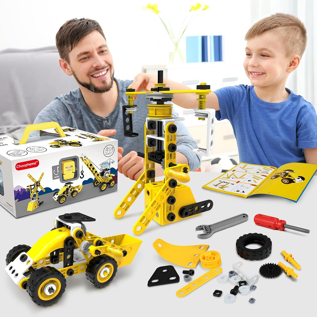 Choopheme 10 en 1 Juguetes STEM para niños de 5 6 7 8 9+ años, kit...