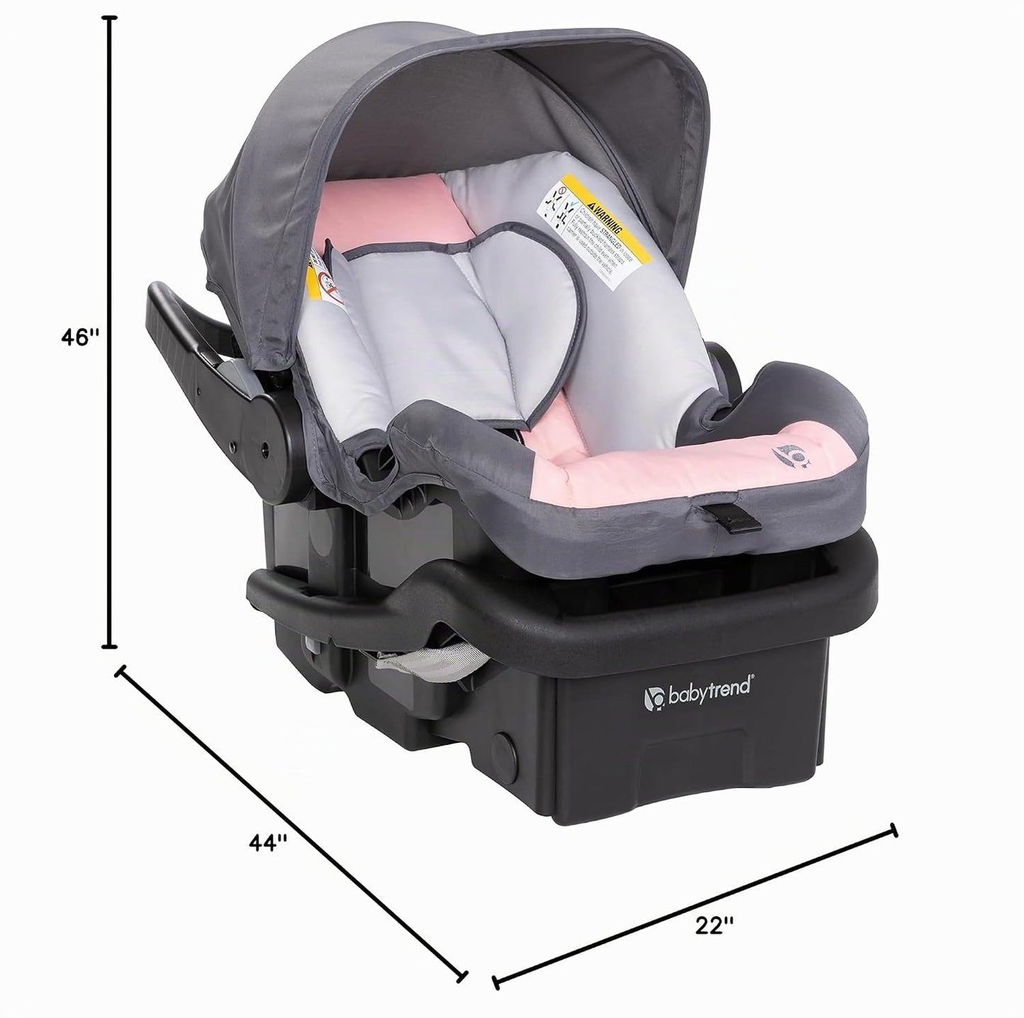 Baby Trend Sistema de viaje Expedition® Jogger con asiento infantil...