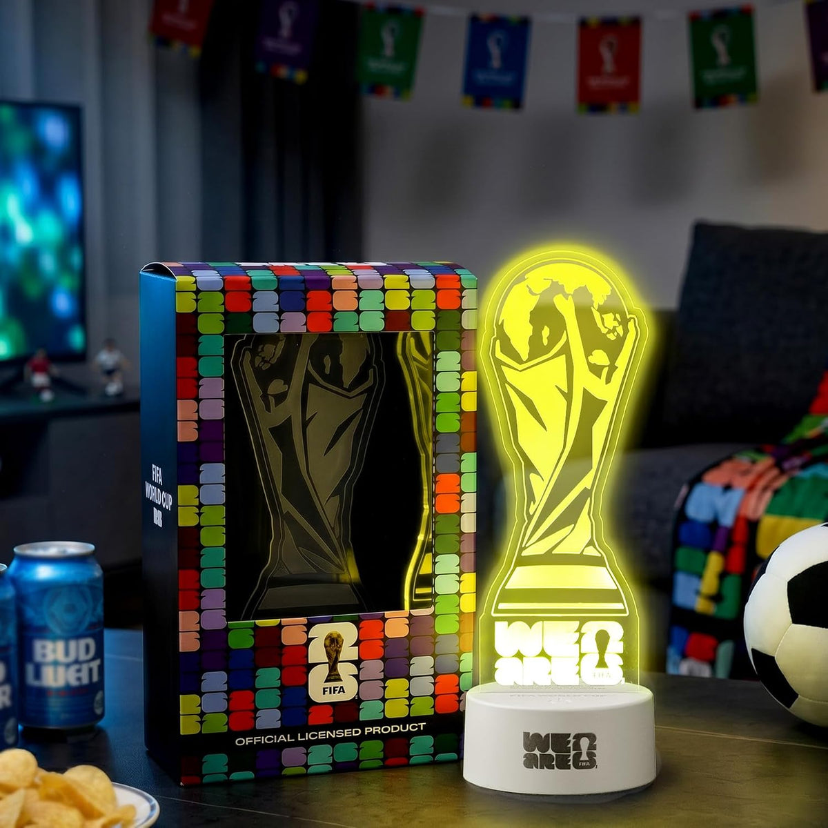 MESUCA - Lámpara LED de acrílico para decoración y recuerdo de la C...