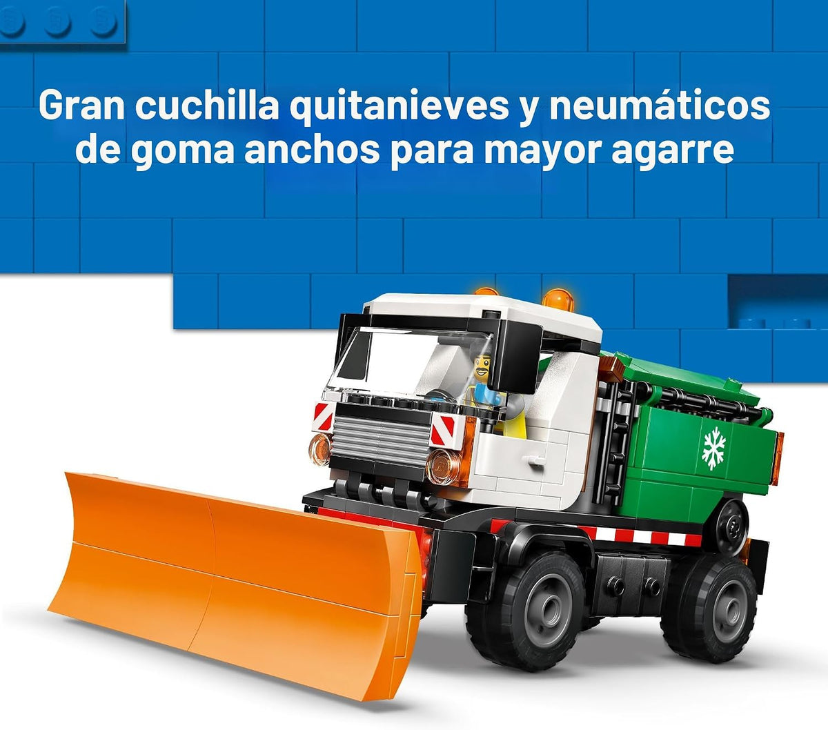 LEGO City Camión Quitanieves de juguete para niños \u2013 Vehículo...