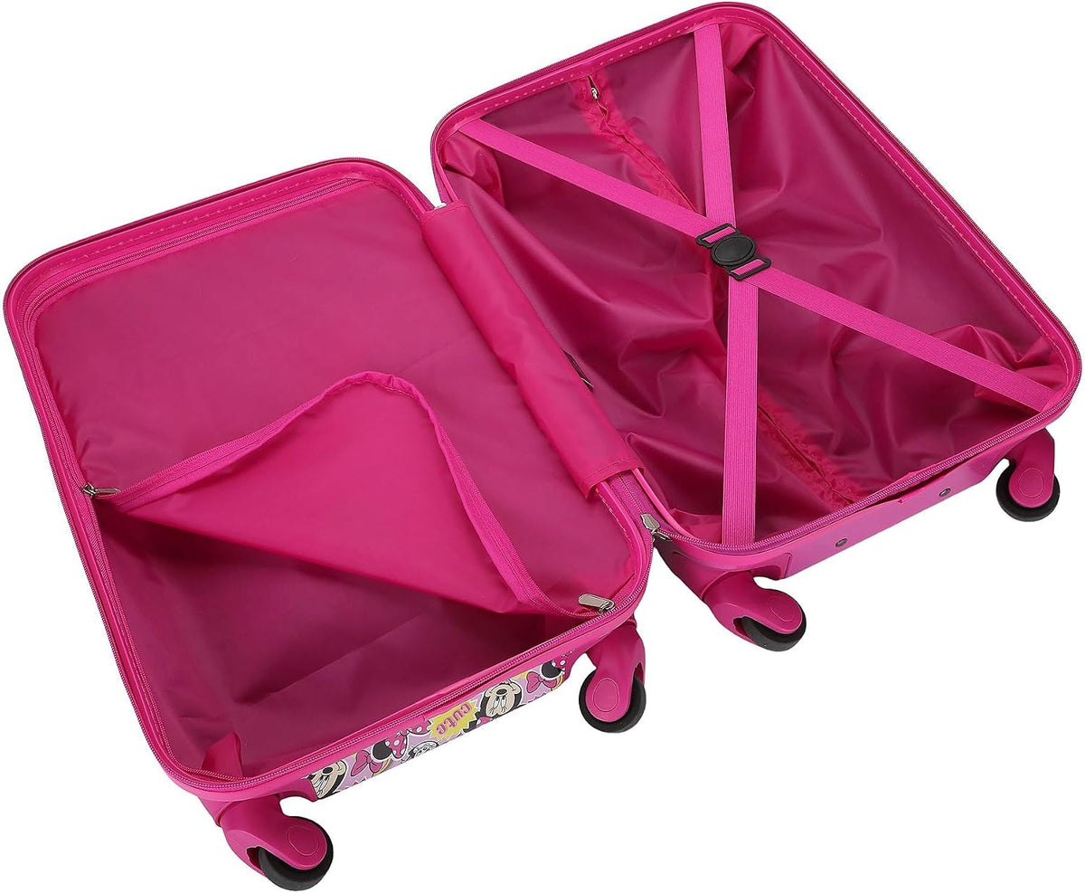 Bioworld Minnie Mouse Classic Maleta de equipaje para niños de 4 ru...