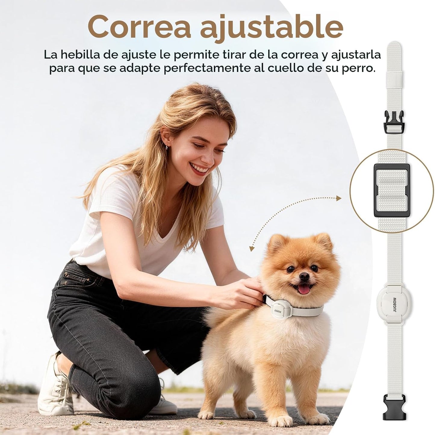 Jugbow Collar de Shock para Perros Pequeños - Collar de Entrenamien...