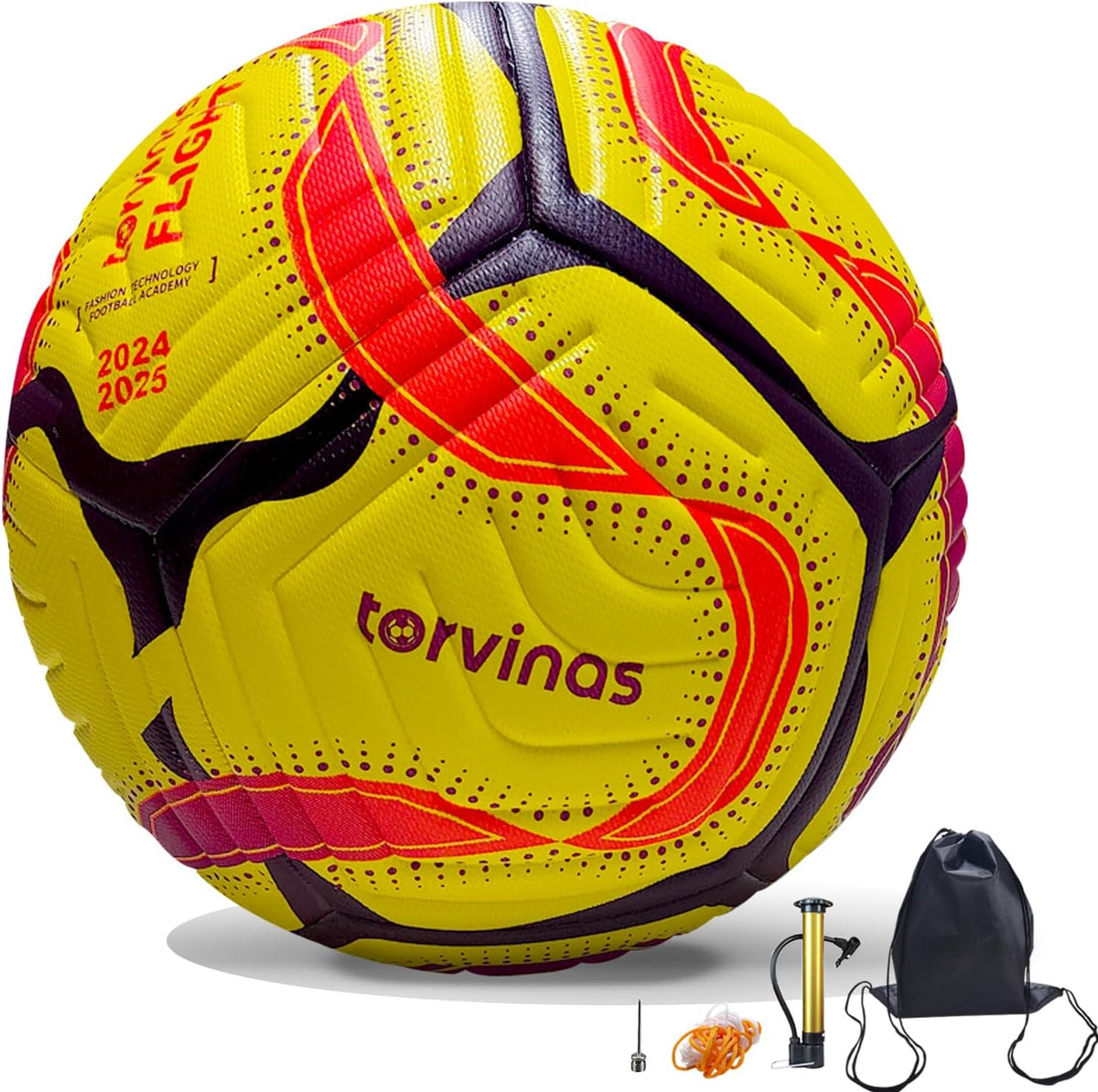 Torvinas Balón de fútbol Tamaño 5,4 \u2013 Piel sintética impermeab...