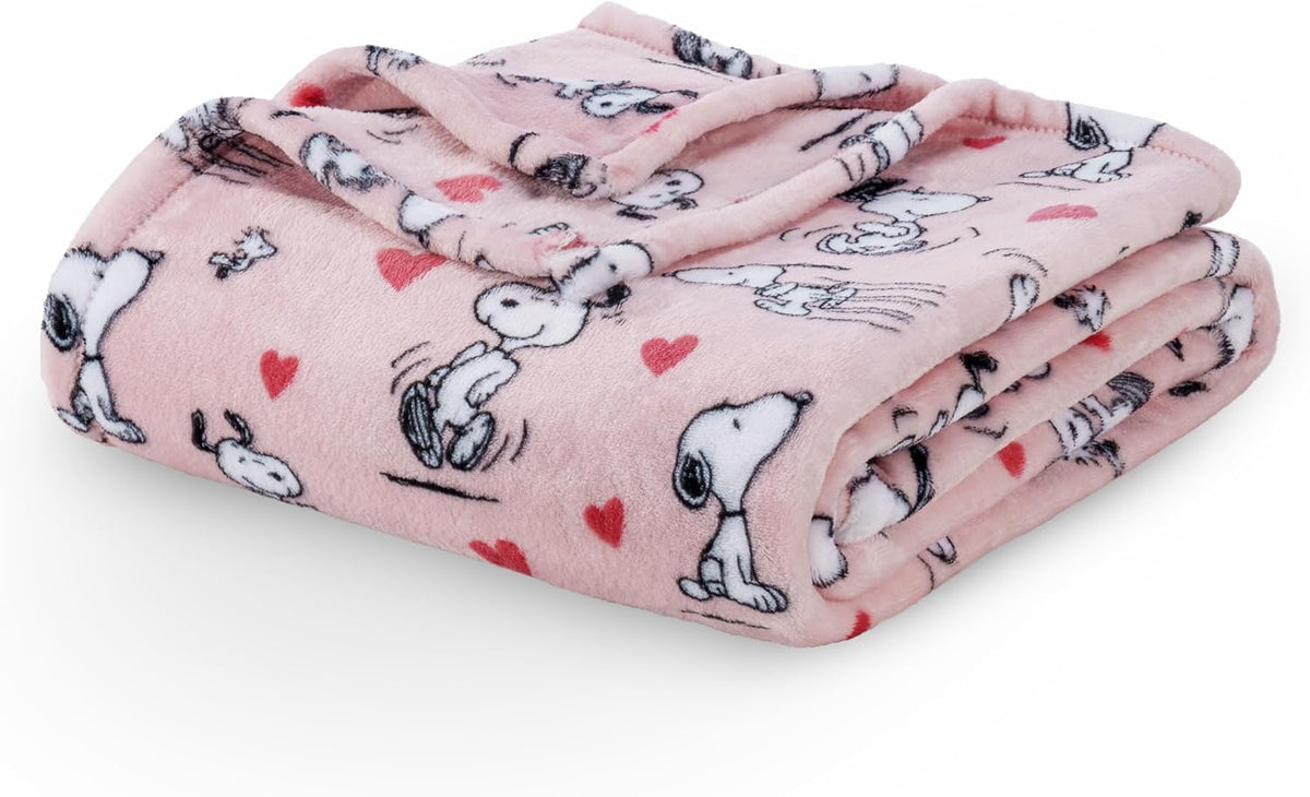 Berkshire Blanket - Manta de lana Peanuts® VelvetLoft® con personaj...