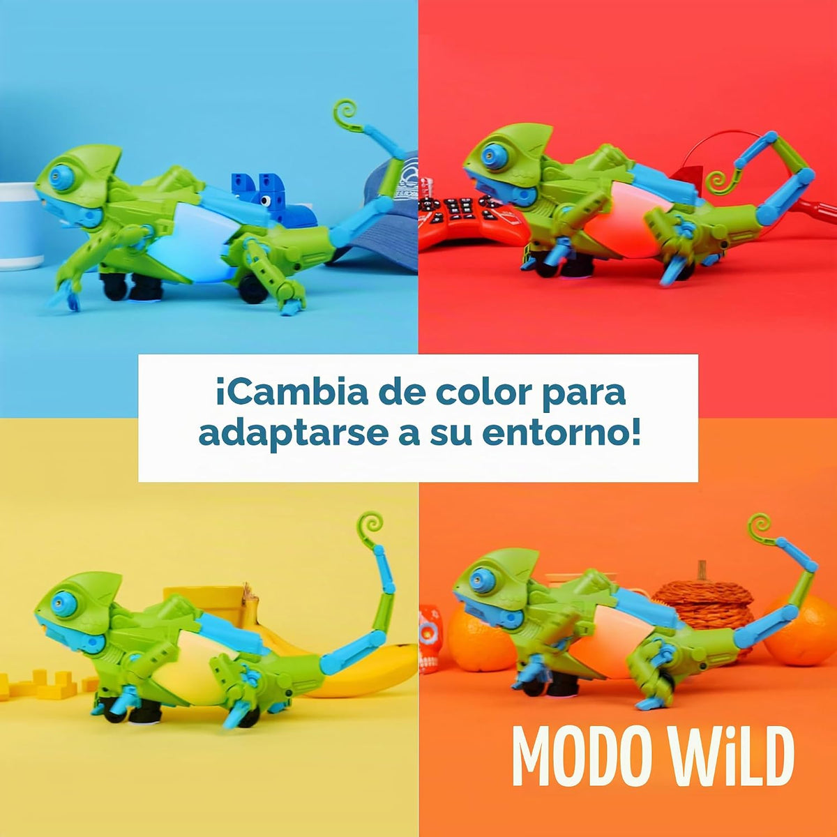 Thames &amp; Kosmos My Robotic Pet: Coding Chameleon STEM Kit de co...