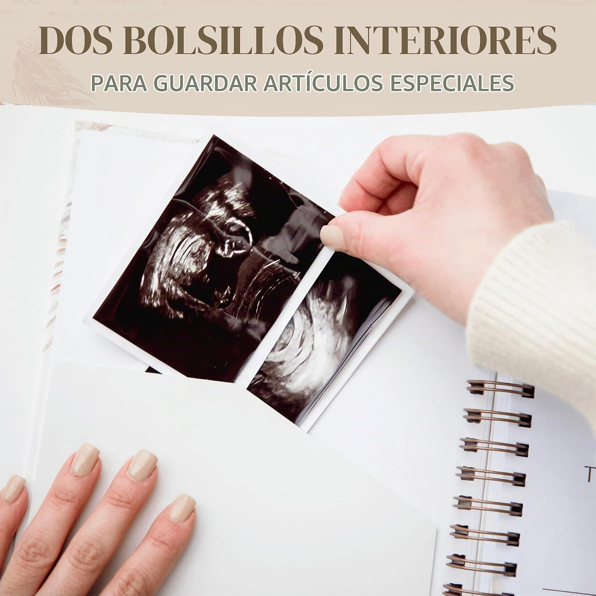 Diario de embarazo para madres primerizas y madres experimentadas,...