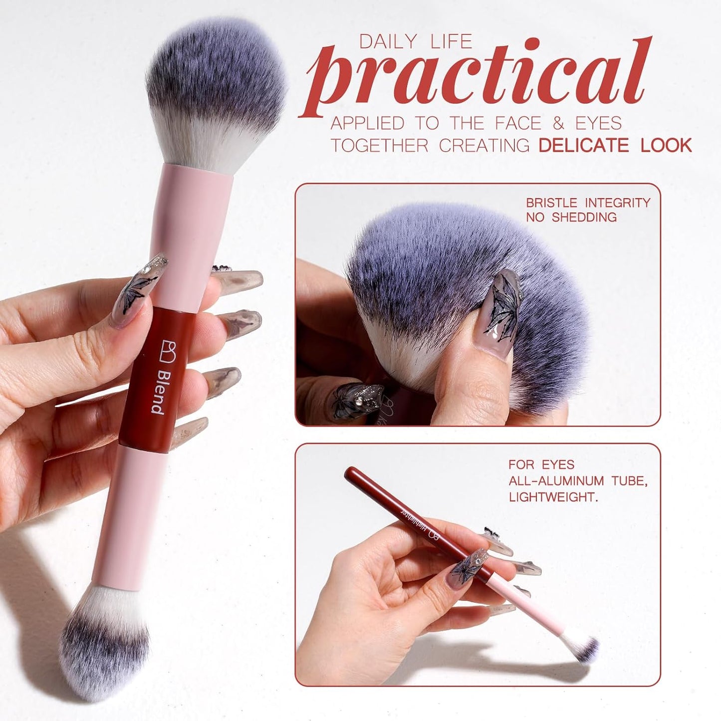 Kit de brochas de maquillaje BS-MALL \u2013 Herramientas profesiona...