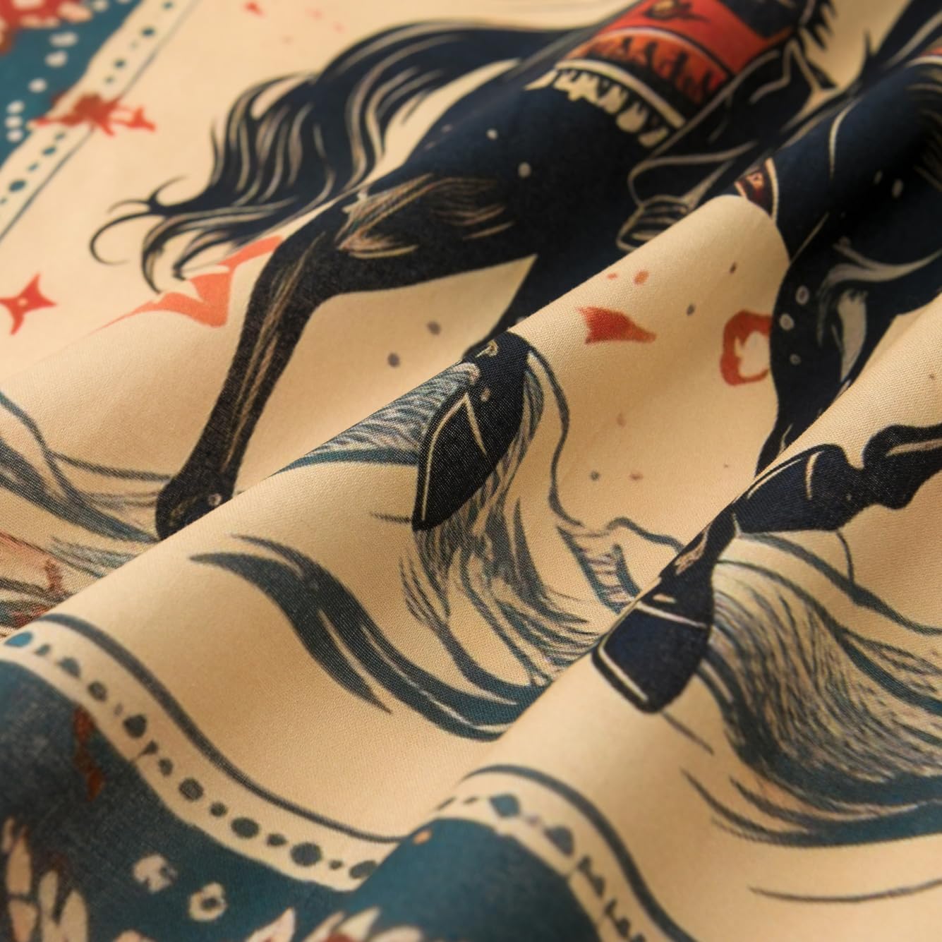 GT BANDANA 22"x22" Vintage Cowgirl 100% Algodón Bandana Diademas mu...