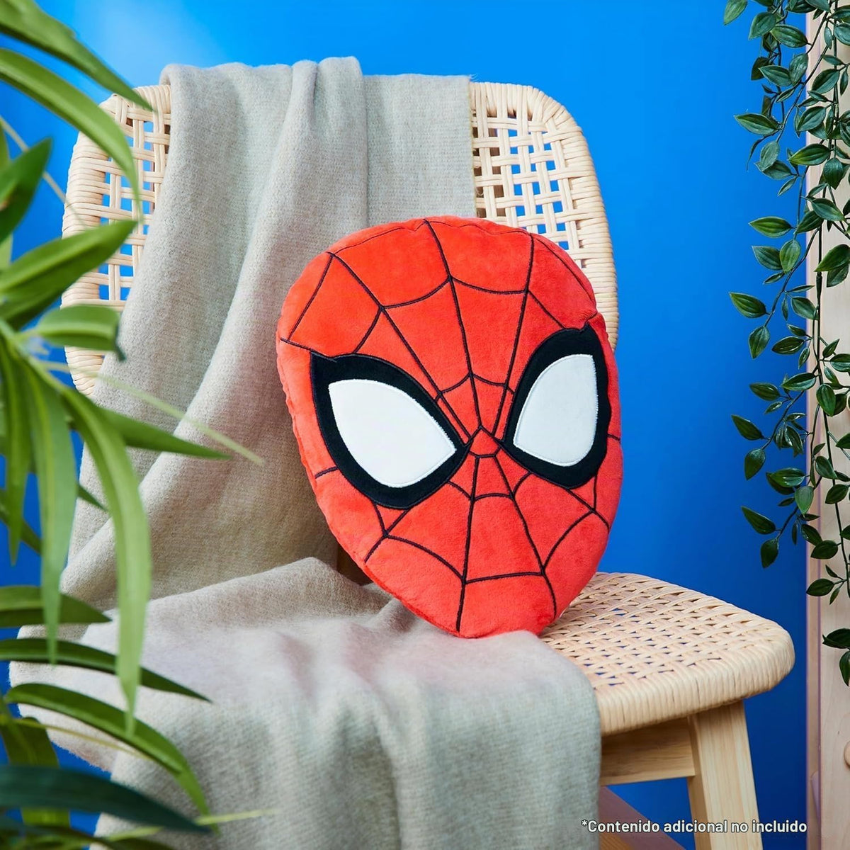 Almohada de felpa de Spiderman para niños, paquete con almohada dec...